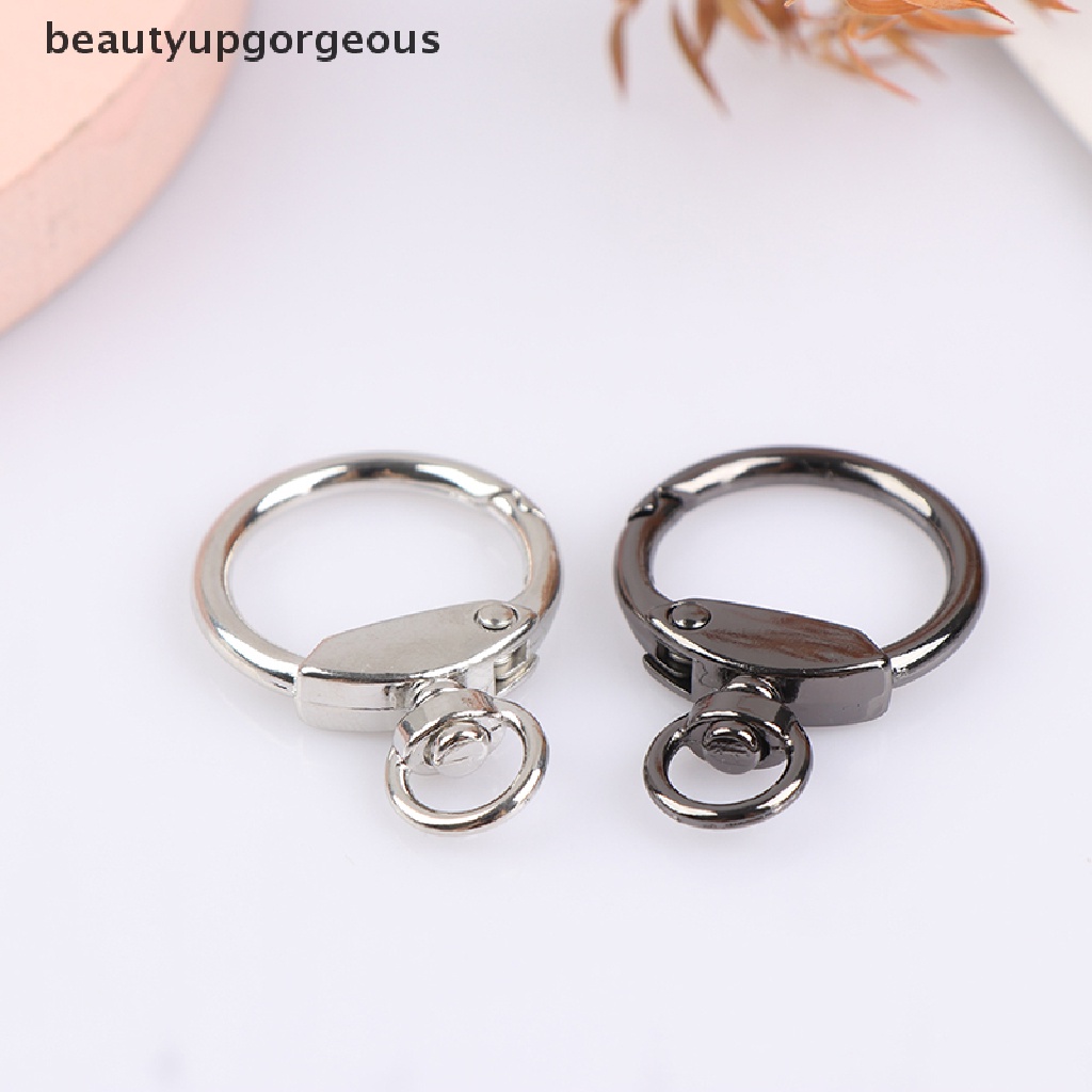 Set 5 Kẹp Móc Khóa Tôm Hùm Dạng Xoay Bằng Kim Loại