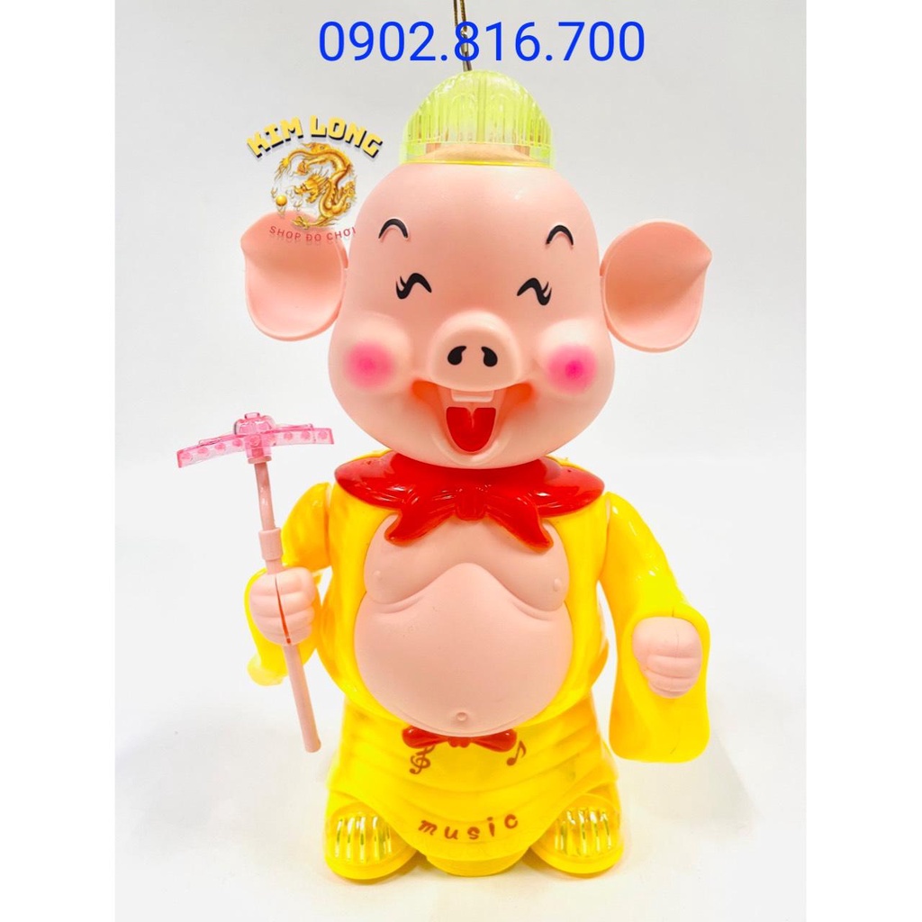 Đồ chơi lồng đèn TRƯ BÁC GIỚI TRONG PHIM TÂY DU KÝ cho bé trai tặng kèm pin quà tặng trung thu cho bé