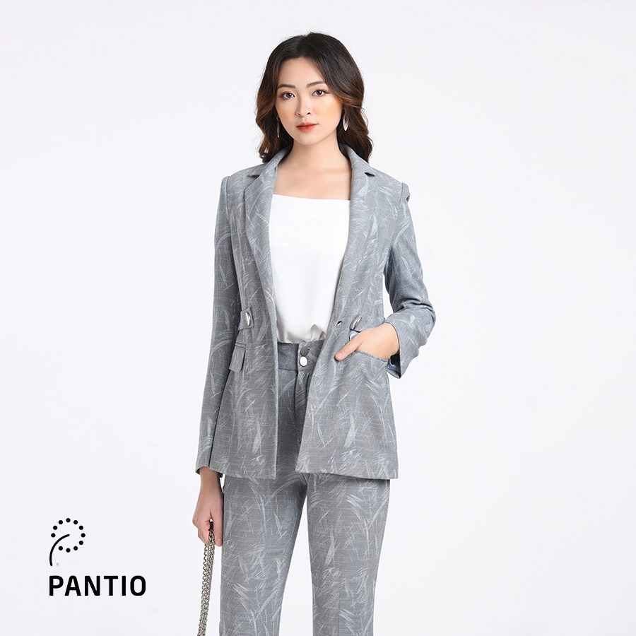 Áo vest nữ phối hoạ tiết nhẹ nhàng BAV92240 - PANTIO
