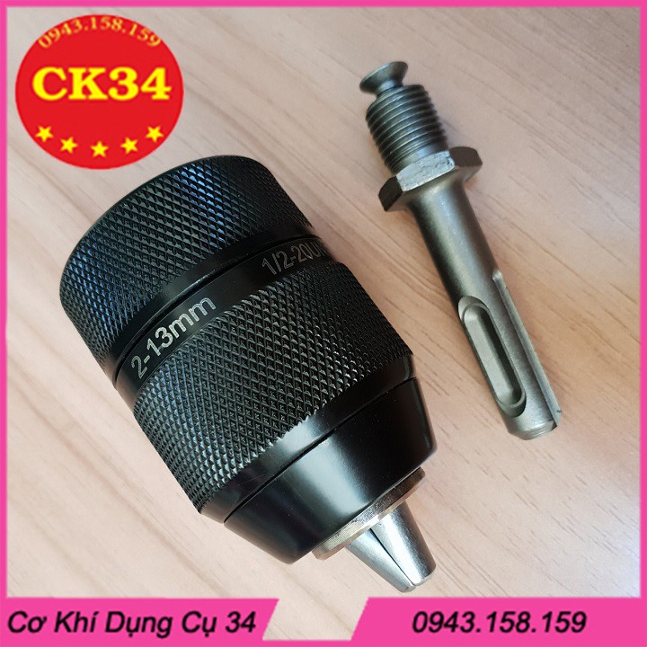 Bộ chuyển đổi măng ranh 2-13 ly autolock cho khoan bê tông