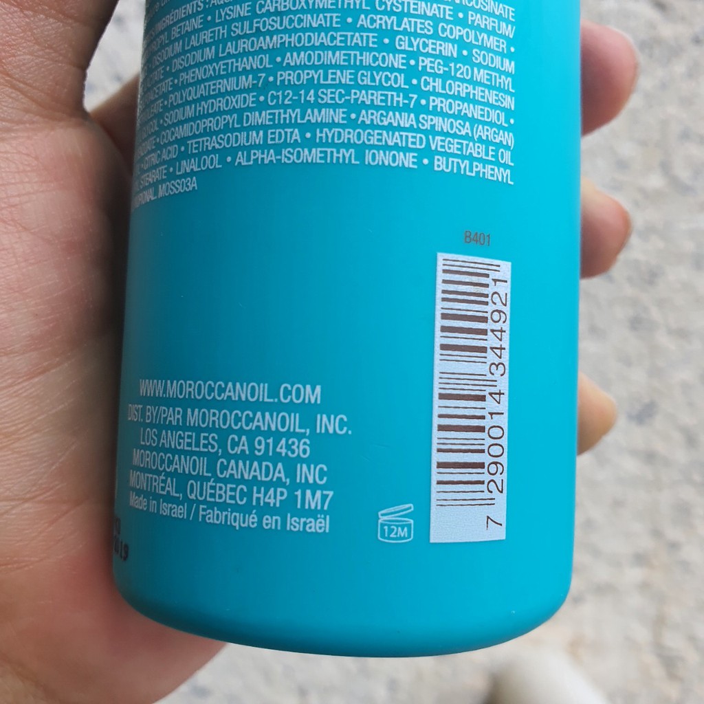 LẺ DẦU GỘI HOẶC DẦU XẢ MOROCCANOIL SUÔN MƯỢT SMOOTH 250ML