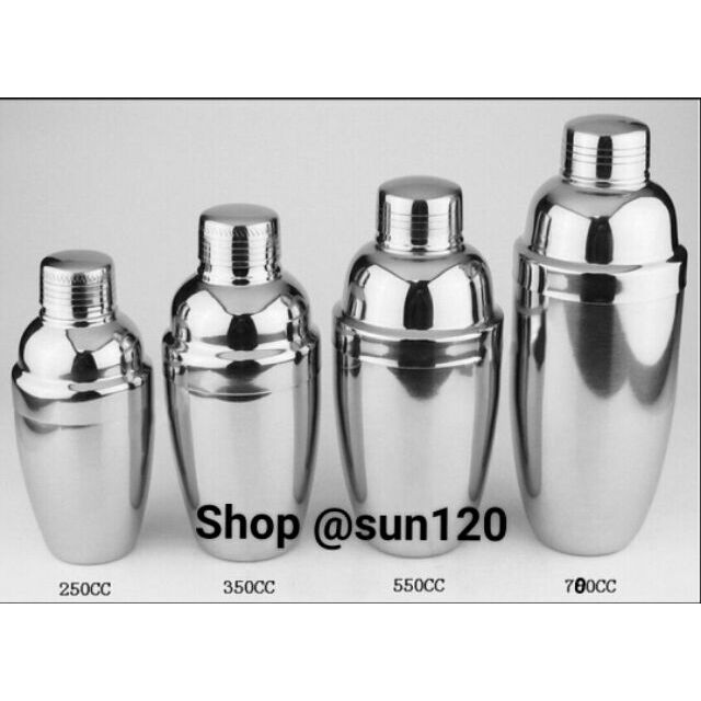 Bình lắc pha chế shaker cocktail trà sữa inox | BigBuy360 - bigbuy360.vn