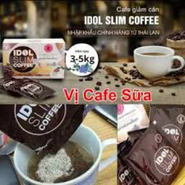 Cà Phê Giảm Cân Idol Slim Coffee Thái Lan