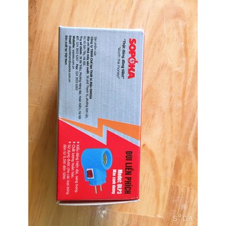 Đui đèn liền phích cắm có công tắc Sopoka - DLP3