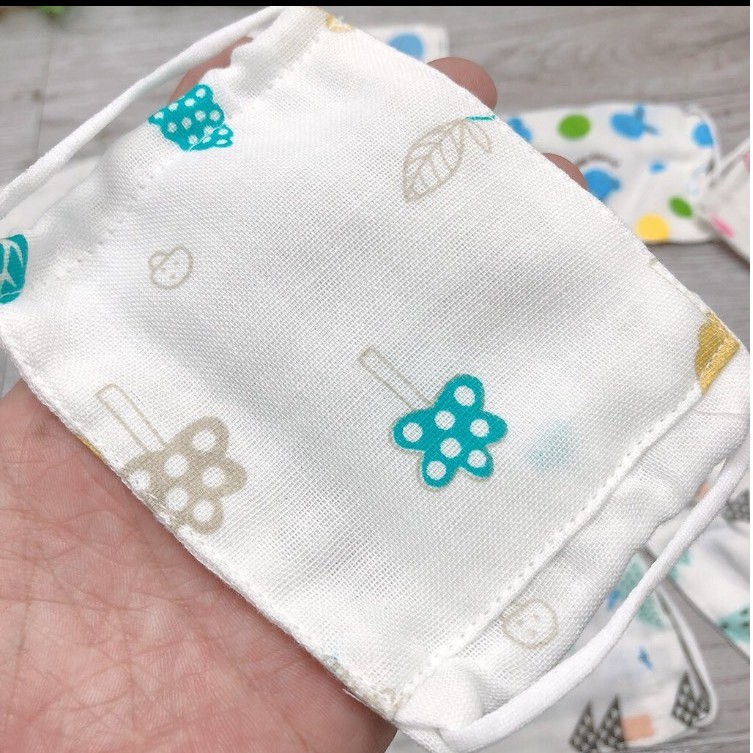 Khẩu Trang Xô Xuất Nhật mềm mịn loại 1 - 4 lớp dày dặn