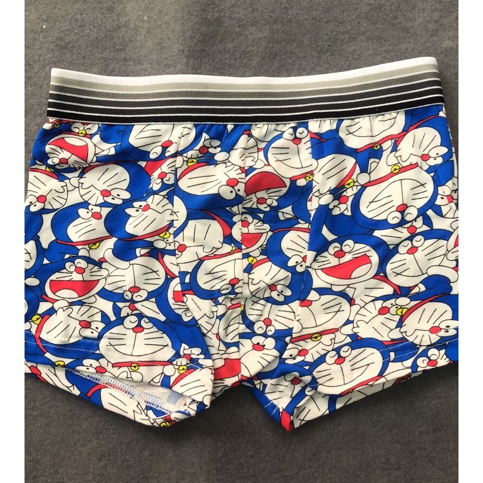 [ FREE SHIP ] Quần sịp quần lót nam hoạt hình thun lạnh cotton co giãn 4 mùa nhiều màu xuma