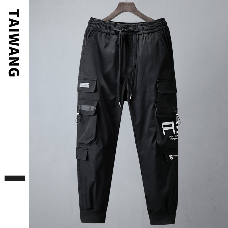 Quần jogger nam túi hộp chất kaki cotton mềm mịn R3