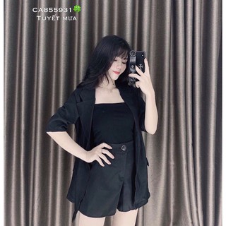 Set bộ vest đùi 3 món