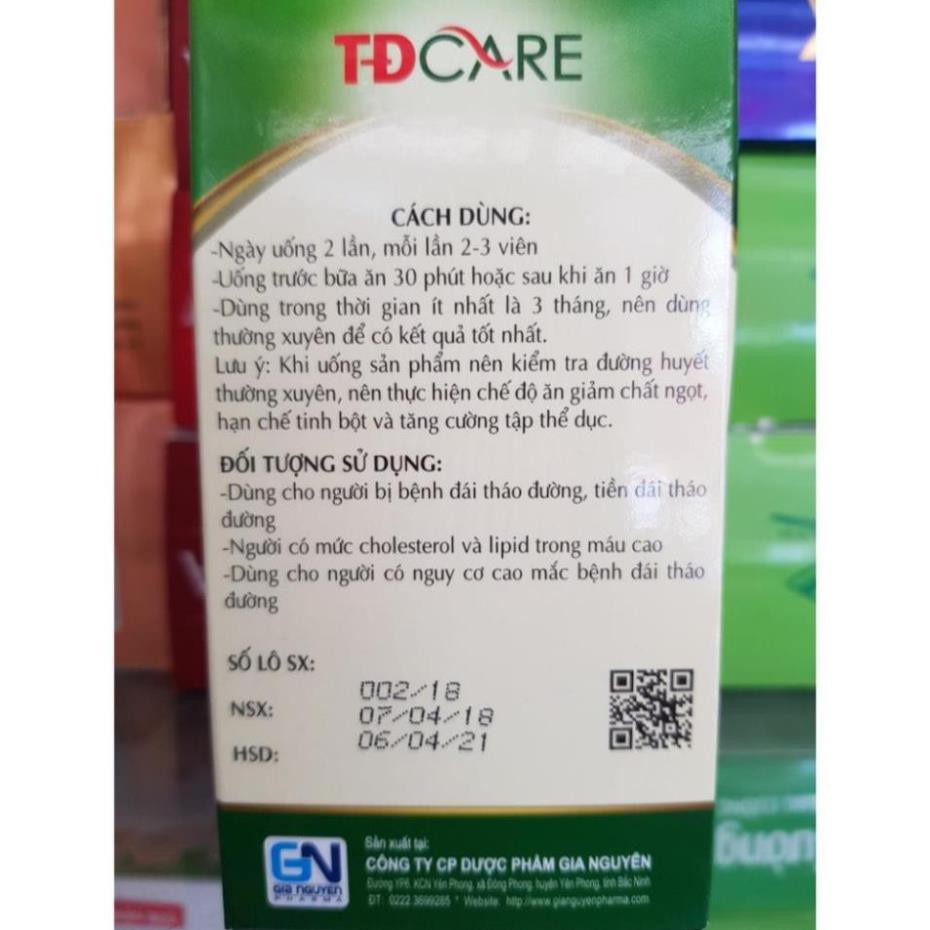 TĐ CARE -( td care )hỗ trợ tiểu đường / tđcare / tdcare