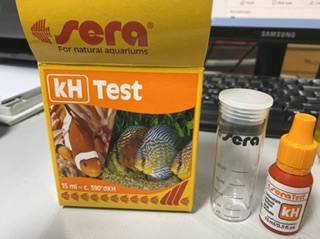 Test Sera nồng độ KH của nước