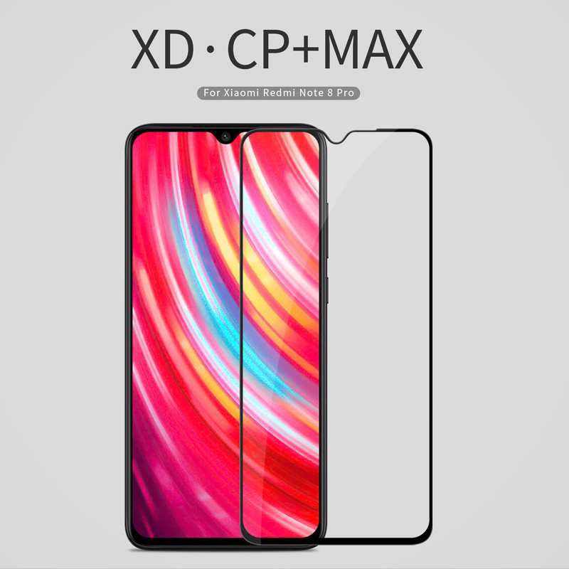 Kính cường lực Nillkin XD CP+ MAX Xiaomi Redmi Note 8 Pro