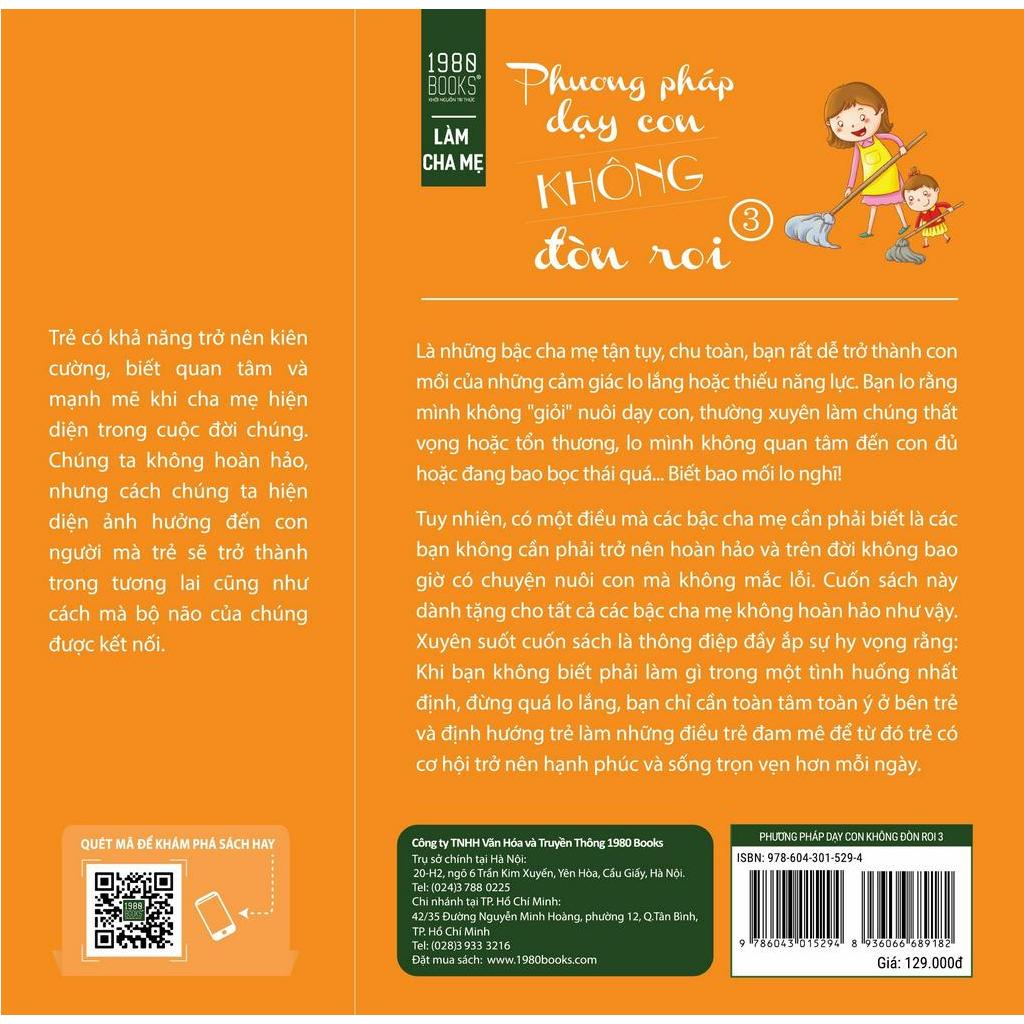 Sách Phương Pháp Dạy Con Không Đòn Roi 3