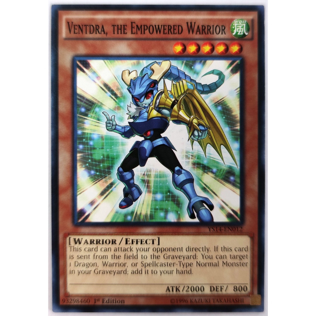 [Thẻ Yugioh] Ventdra, the Empowered Warrior |EN| Common