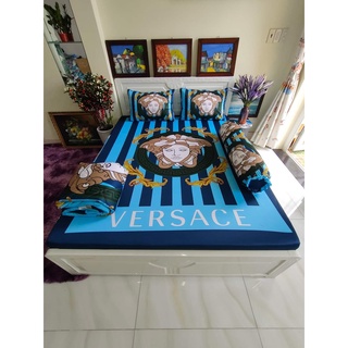 Bộ drap thun Ý 5D 1m6*2m, nhiều màu