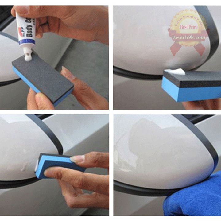 Kem sáp đánh bóng xước dăm ô tô Mc.PP – Wax sơn xe hơi để xóa vết trầy xước