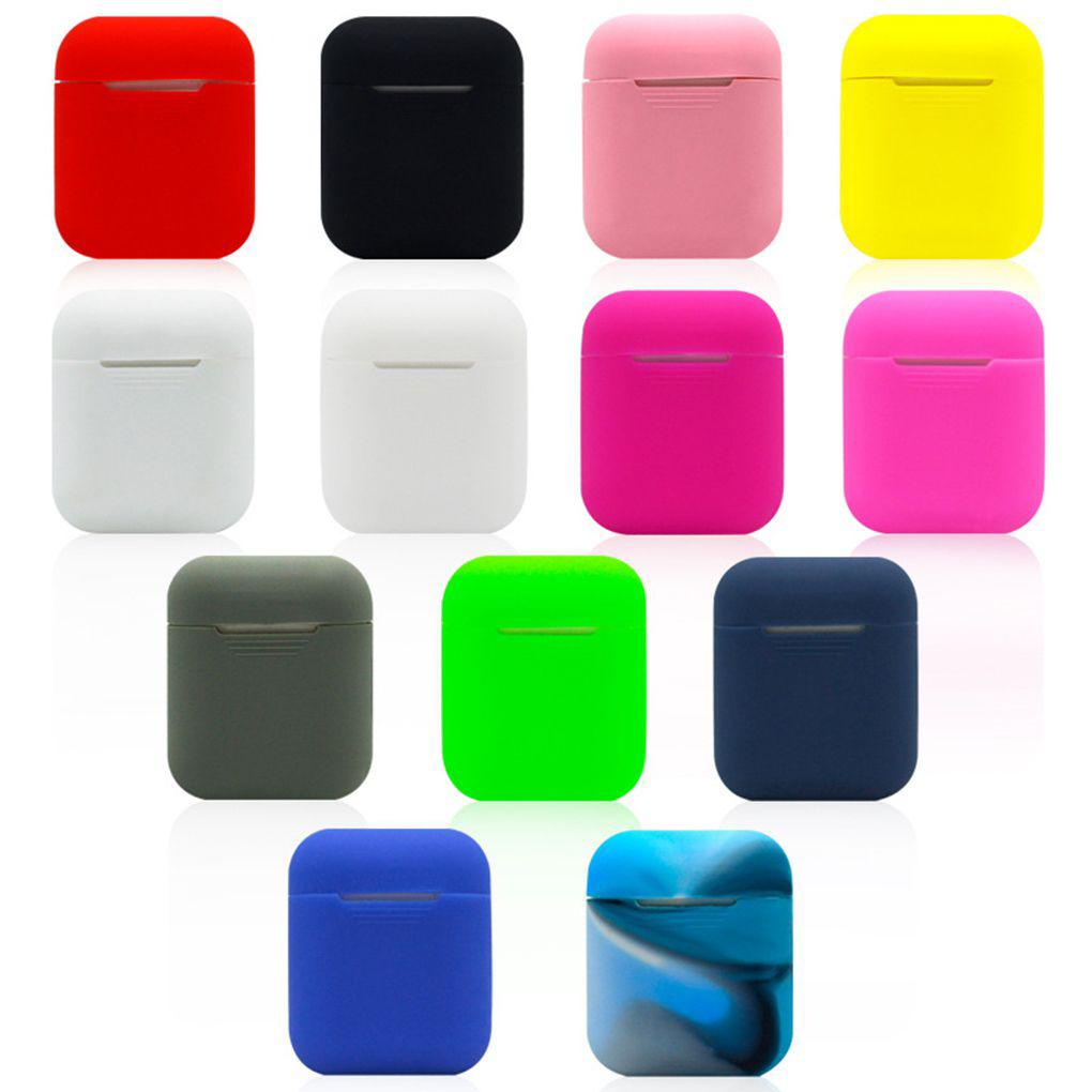 Vỏ Bảo Vệ Hộp Sạc Tai Nghe Airpods Bằng Silicon Chống Sốc