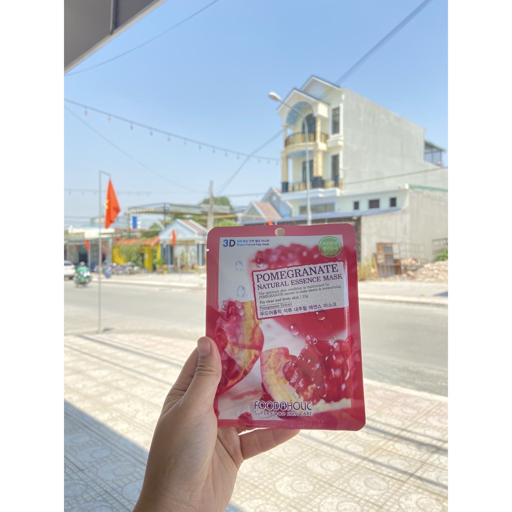 Mặt nạ trắng da 3D Foodaholic Hàn Quốc