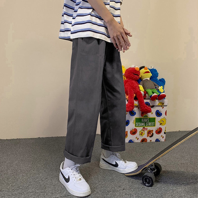 Quần Dài Ống Rộng Phong Cách Hàn Quốc Thời Trang Dành Cho Nam