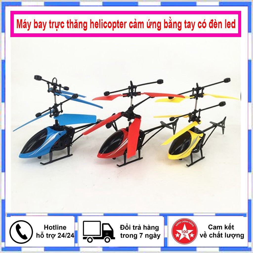 Máy Bay Cảm Ứng bàn tay Tự Động Helicopter Cao Cấp Sử Dụng Pin Xạc,Thuộc,đồ chơi công nghệ &quot;