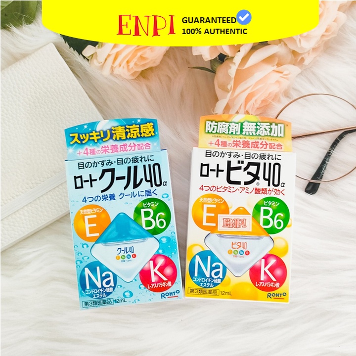 Nhỏ mắt Rohto Nhật Bản