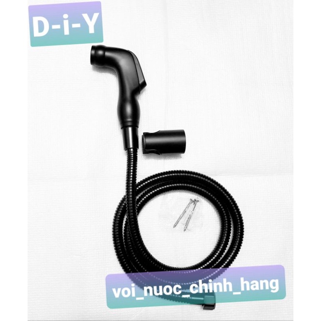 VÒI XỊT VỆ SINH MÀU ĐEN