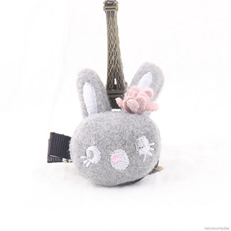 Kẹp tóc tai thỏ dễ thương cho bé gái