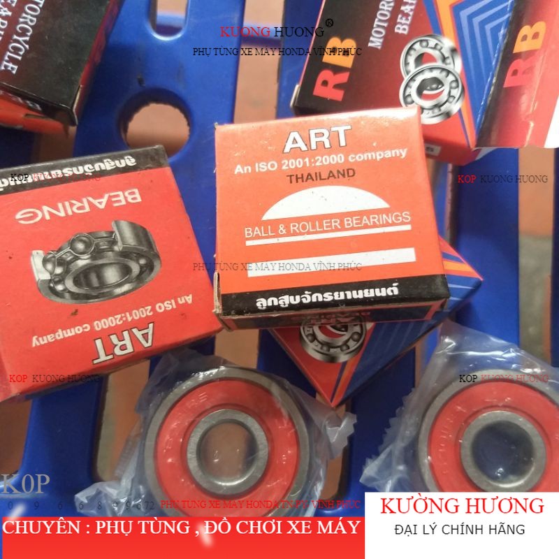 Vòng bi , bạc đạn xe máy , xe điện nhiều cỡ 6203 , 6301 , 6300 , 6201 ,6004,6204,60/22, ( Giá bán 1 vòng bi) (-10%)