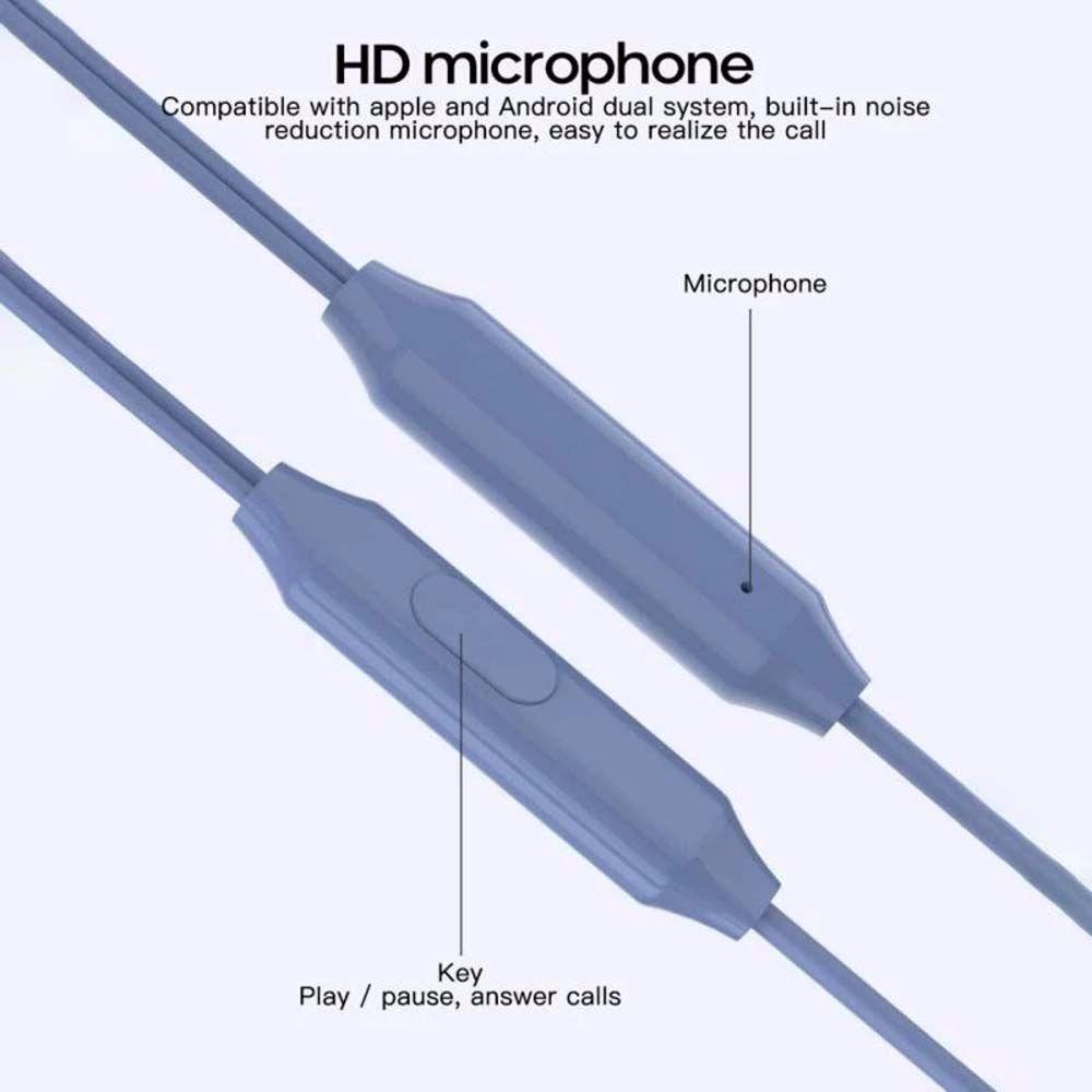 Tai Nghe Nhét Tai Jack 3.5mm Có Micro Âm Thanh Stereo Sống Động