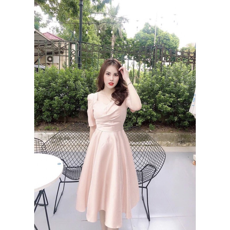 [ẢNH THẬT] V215 VÁY ĐẦM TRẮNG XOÈ DỰ TIỆC, DẠ HỘI KỶ YẾU PROM, VÁY CÔNG CHÚA TIỂU THƯ, ĐẦM THIẾT KẾ DỰ TIỆC CƯỚI | BigBuy360 - bigbuy360.vn