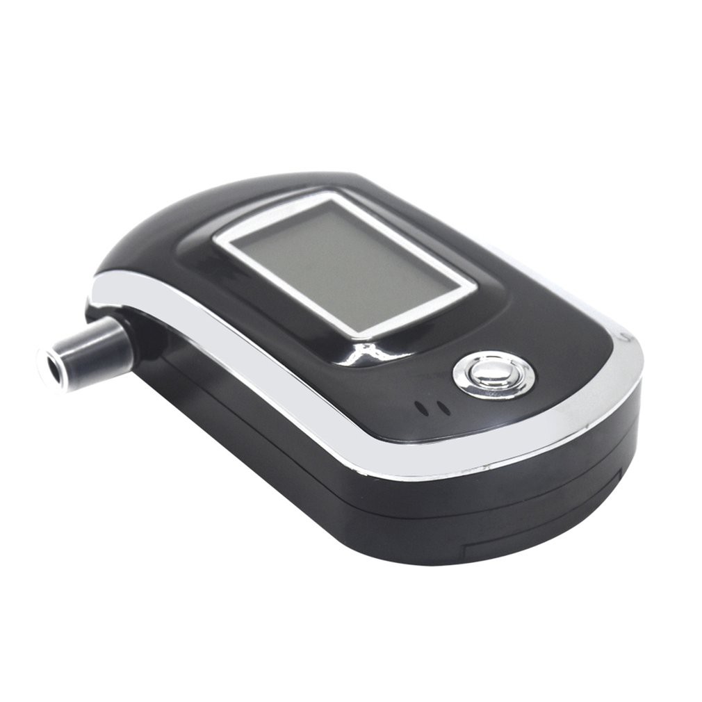 AT6000 Digital LCD Breath Alcohol Tester Meter Breathalyzer