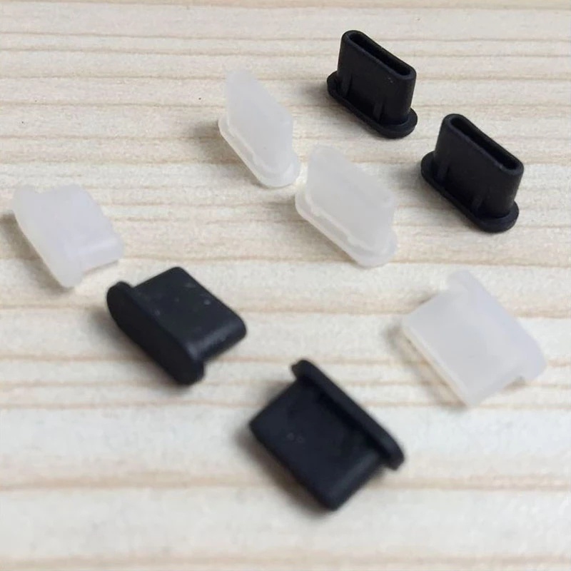Set 10-100 Nút Bịt Chống Bụi Cổng Sạc USB Type C