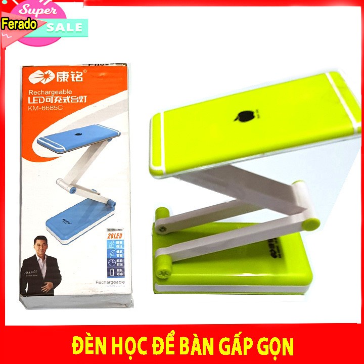 Đèn bàn tích điện km-6685c