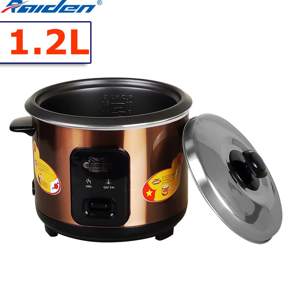 [Chính hãng] Nồi cơm điện nắp rời 1.2L Ladomax HA-7112 nấu cơm cho gia đình 3 - 4 người ăn