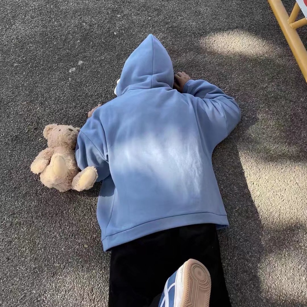 Áo Hoodie Dài Tay Phong Cách Hàn Quốc Năng Động Trẻ Trung Dành Cho Nam