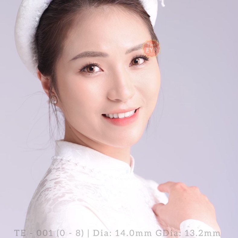 [Mã SKAMCLU8 giảm 10% cho đơn từ 100K] Kính Áp Tròng Tinteye Lens Lavie Brown TE-001