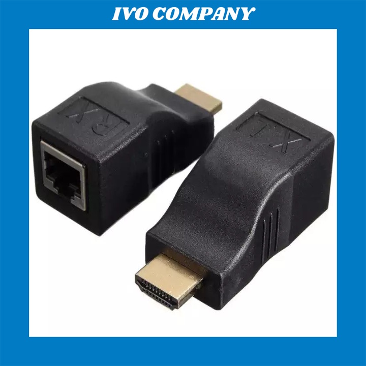 Bộ Chuyển Đổi HDMI Sang LAN 30m RJ45