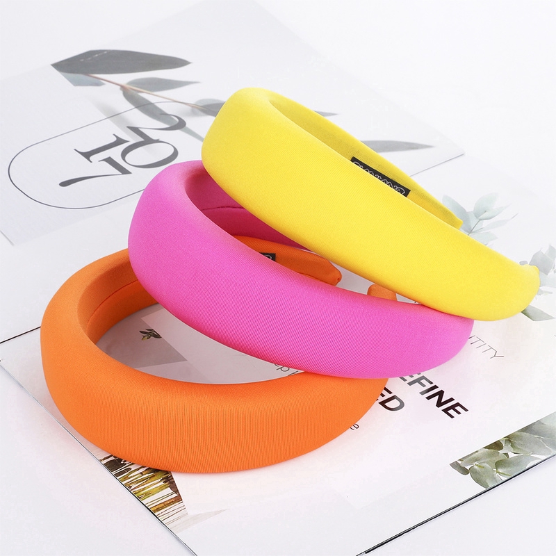 Haimeikang  Băng đô nhung nhựa đội đầu Thời trang ngắn gọn Cô gái thời trang nữ Băng đô cài tóc