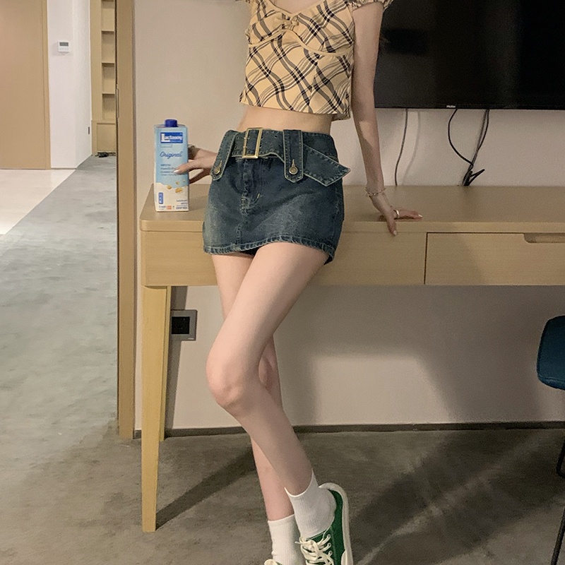 Chân Váy Lưng Cao Thời Trang Hàn Quốc Quyến Rũ