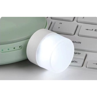 Đèn led USB mini 5V 1W màu trắng dùng làm đèn ngủ cực tiện