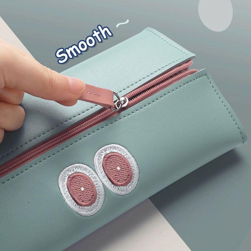 UUMIR Túi Da Đựng Bút Cỡ Lớn Họa Tiết Hoạt Hình Xinh Xắn