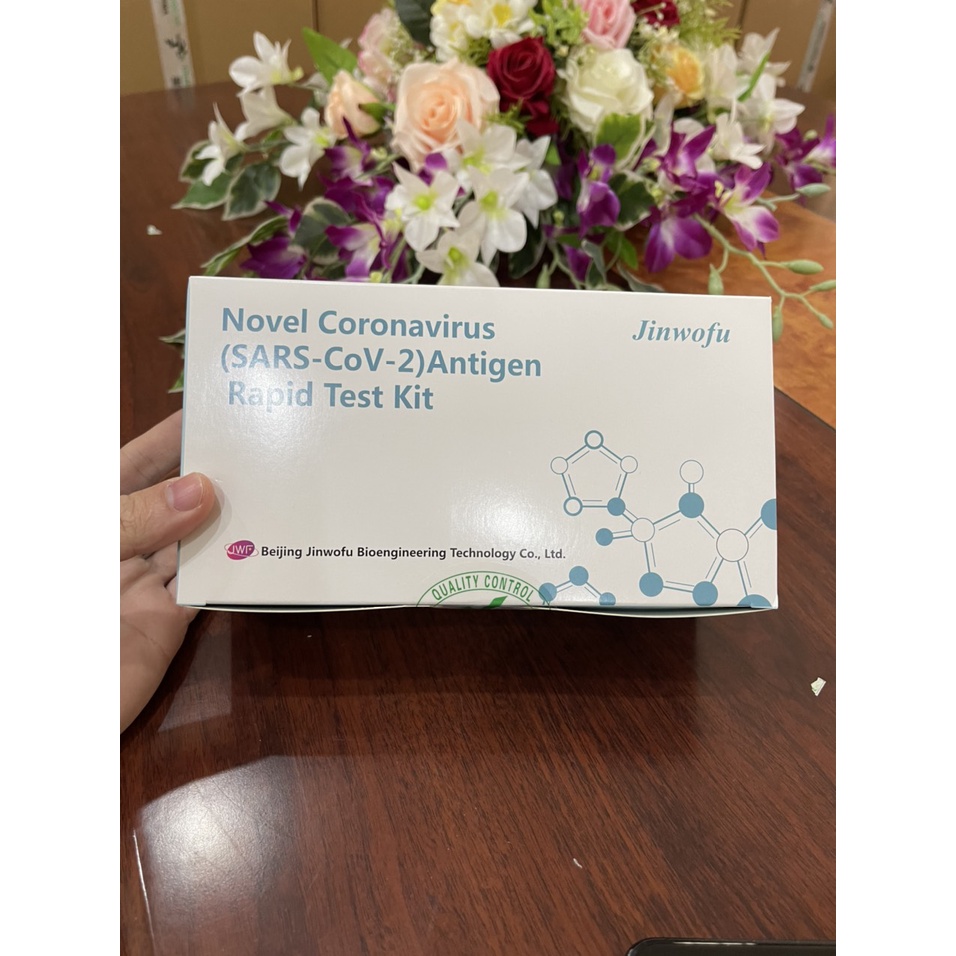 (Mới) Bộ Kit Test Nhanh Covid19 Antigen Rapid Test Kit Chính Hãng - Công Nghệ Đức - Test Chính Xác (1 Bộ)