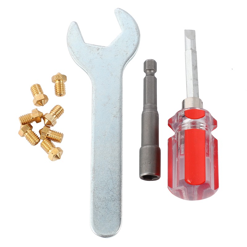 Vòi Phun Và 4 Đầu Phun Cho Máy In 3d J-Head E3D V5 V6 0.2mm 0.3mm 0.4mm 0.5mm 0.6mm 0.8mm | BigBuy360 - bigbuy360.vn