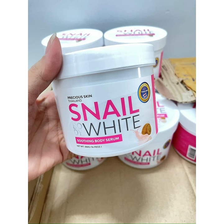 KEM DƯỠNG TRẮNG DA TOÀN THÂN SNAIL WHITE 500G CHÍNH HÃNG - 8399