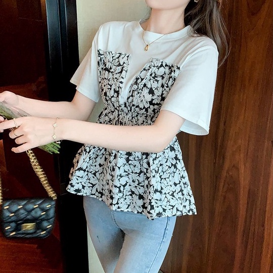 Áo Thun Chiffon Thiết Kế Mới Cao Cấp Thời Trang