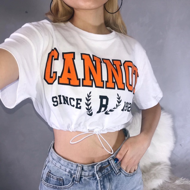 Áo kiểu dây rút cannot