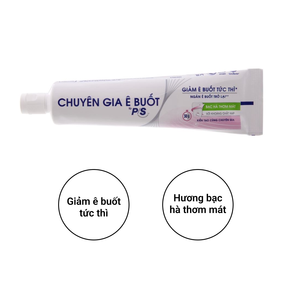 Kem đánh răng P/S Sensitive Expert giảm ê buốt hương bạc hà 100g