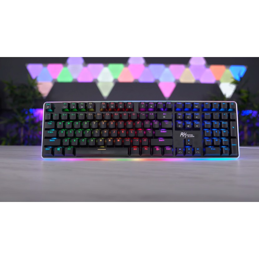 ⭐CHÍNH HÃNG⭐ Bàn phím cơ Chơi Game Royal Kludge RK918 RGB. Thiết kế đẹp, đèn nền RGB rực rỡ. Có dây, Full size 108 phím | BigBuy360 - bigbuy360.vn