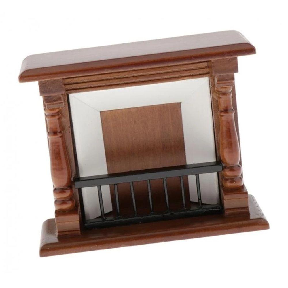 Mô Hình Lò Sưởi Mini Trang Trí Nhà Búp Bê DIY 1