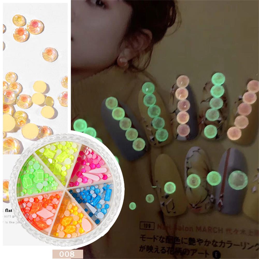 [Hàng mới về] Hộp phụ kiện đính móng trang trí nghệ thuật 3d thời trang