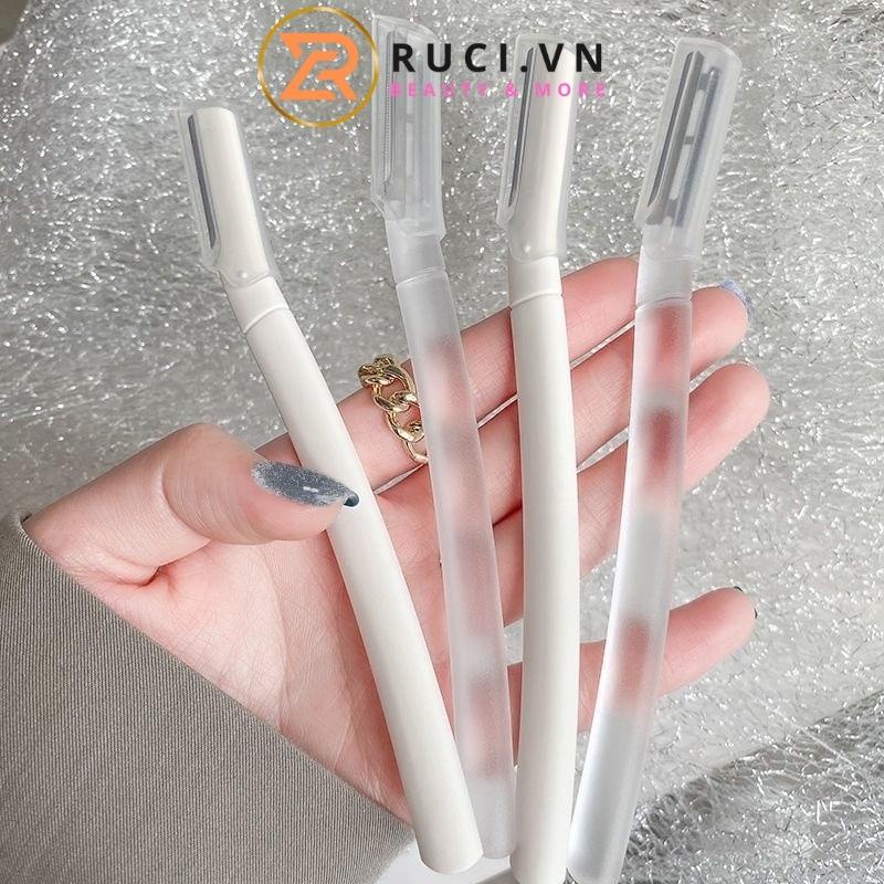 Dao cạo tỉa lông mày màu trắng trong suốt an toàn cho người mới bắt đầu S1CLM 124